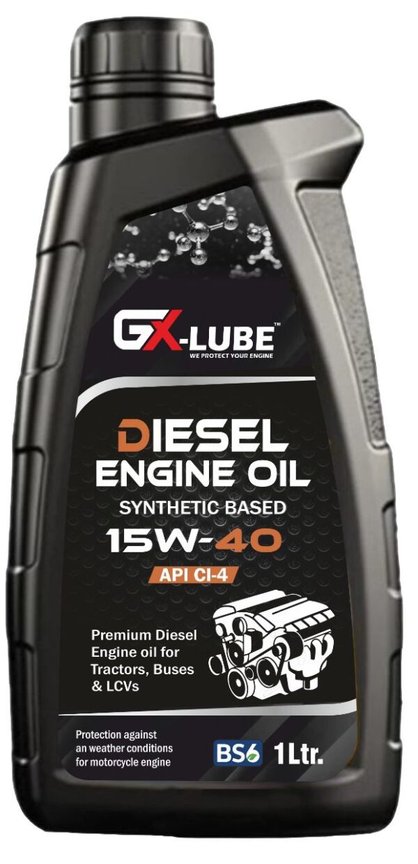 GX-LUBE Diesel Engine Oil 15W-40 (1L, API CI-4)