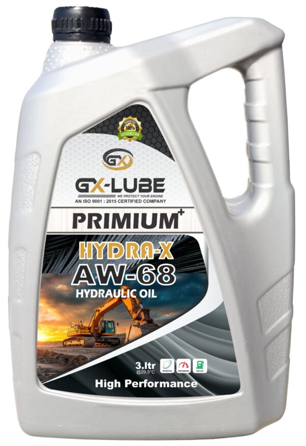 GX-LUBE PRIMIUM+ Hydra-X AW-68 Hydraulic Oil (3L)