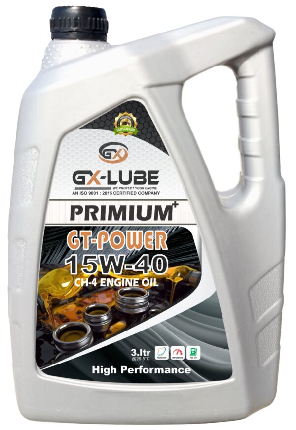 GX-LUBE PRIMIUM+ GT-POWER 15W-40 CH-4 Engine Oil (3L)