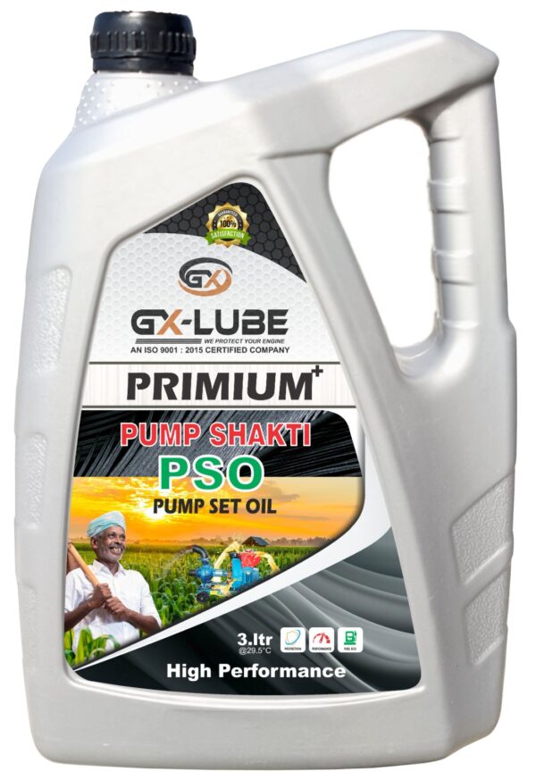 GX-LUBE PRIMIUM+ Pump Shakti PSO Pump Set Oil (3L)