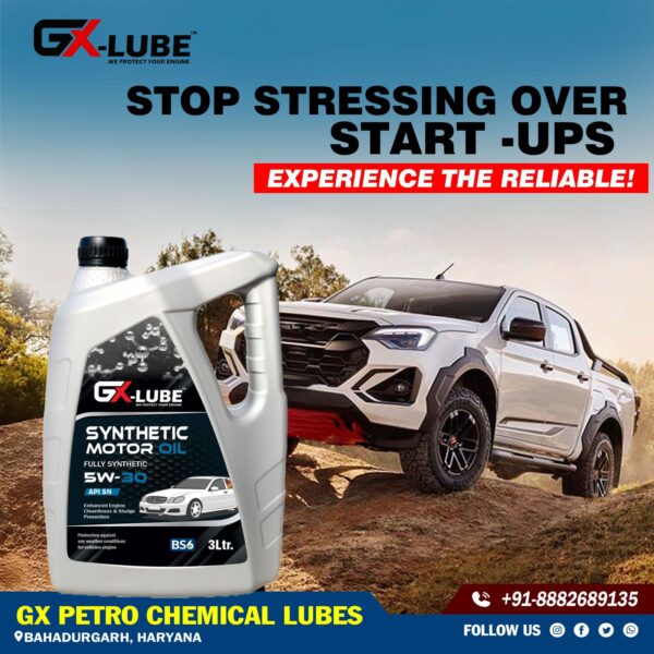 GX-LUBE Synthetic Motor Oil 5W-30 (3L)