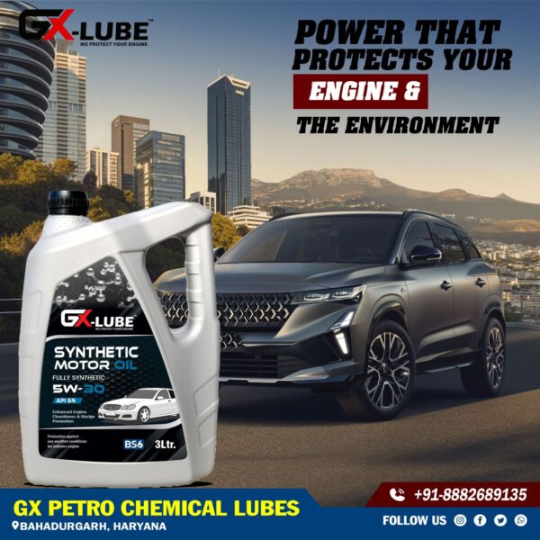 GX-LUBE Synthetic Motor Oil 5W-30 (3L)