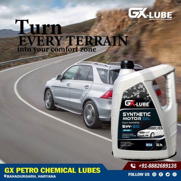 GX-LUBE Synthetic Motor Oil 5W-30 (3L)